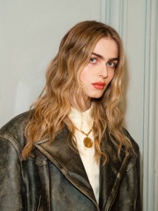 Backstage at Marine Serre Fall 2025 Ready-to-Wear Collection at Paris Fashion Week