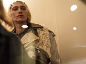 Backstage at Marine Serre Fall 2025 Ready-to-Wear Collection at Paris Fashion Week