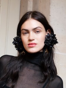 Backstage at Marine Serre Fall 2025 Ready-to-Wear Collection at Paris Fashion Week
