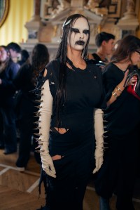 Backstage at Matières Fécales Fall 2025 Ready-to-Wear Collection at Paris Fashion Week
