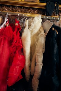 Backstage at Matières Fécales Fall 2025 Ready-to-Wear Collection at Paris Fashion Week