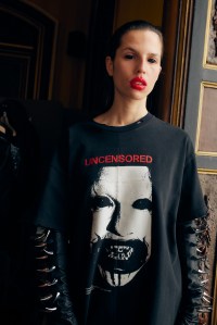 Backstage at Matières Fécales Fall 2025 Ready-to-Wear Collection at Paris Fashion Week