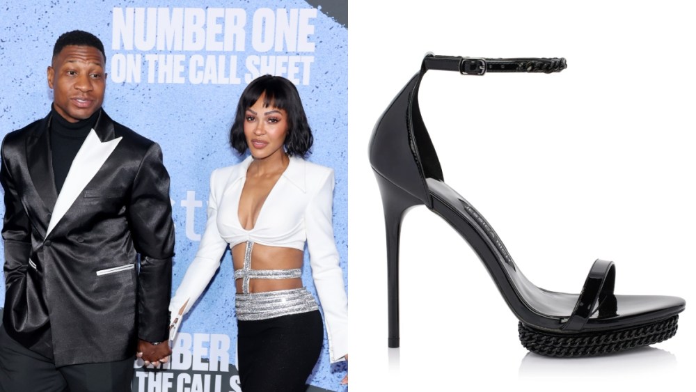 Megan Good attends 'Number One on the Call Sheet' premiere in Jessica Rich Sandals