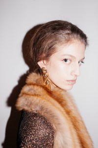 Backstage at Miu Miu Fall 2025 Ready-to-Wear Collection at Paris fashion Week