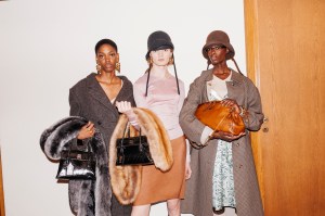 Backstage at Miu Miu Fall 2025 Ready-to-Wear Collection at Paris fashion Week