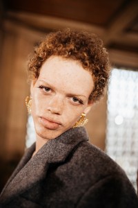 Backstage at Miu Miu Fall 2025 Ready-to-Wear Collection at Paris fashion Week