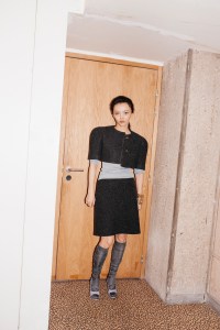 Backstage at Miu Miu Fall 2025 Ready-to-Wear Collection at Paris fashion Week