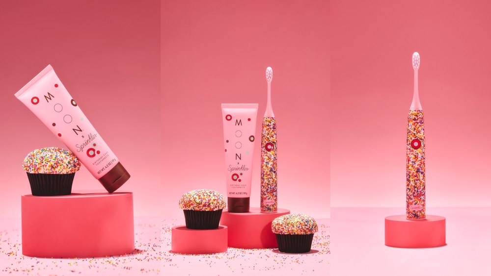 Moon Oral Beauty's collaboration with Sprinkles.