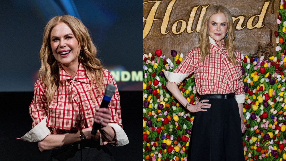 Nicole Kidman wears Bottega Veneta at the "Holland" screening in Nashville.