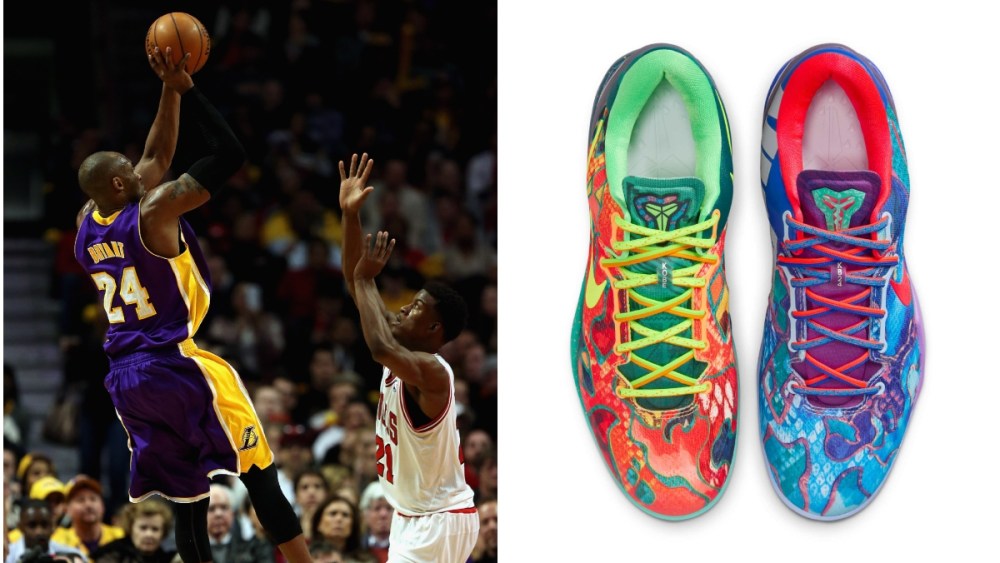 Kobe Bryant, Nike Kobe 8 Protro sneakers