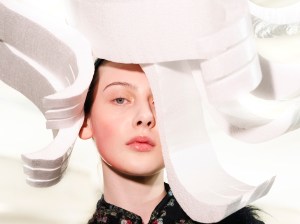 Backstage at Noir Kei Ninomiya Fall 2025 Ready-to-Wear Collection at Paris Fashion Week