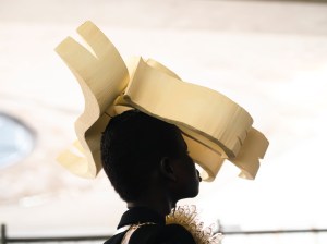 Backstage at Noir Kei Ninomiya Fall 2025 Ready-to-Wear Collection at Paris Fashion Week