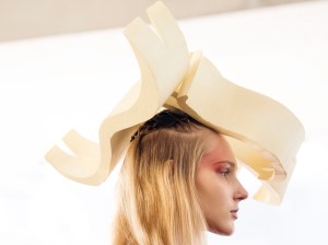 Backstage at Noir Kei Ninomiya Fall 2025 Ready-to-Wear Collection at Paris Fashion Week