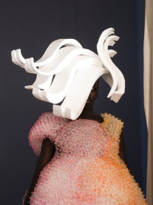 Backstage at Noir Kei Ninomiya Fall 2025 Ready-to-Wear Collection at Paris Fashion Week