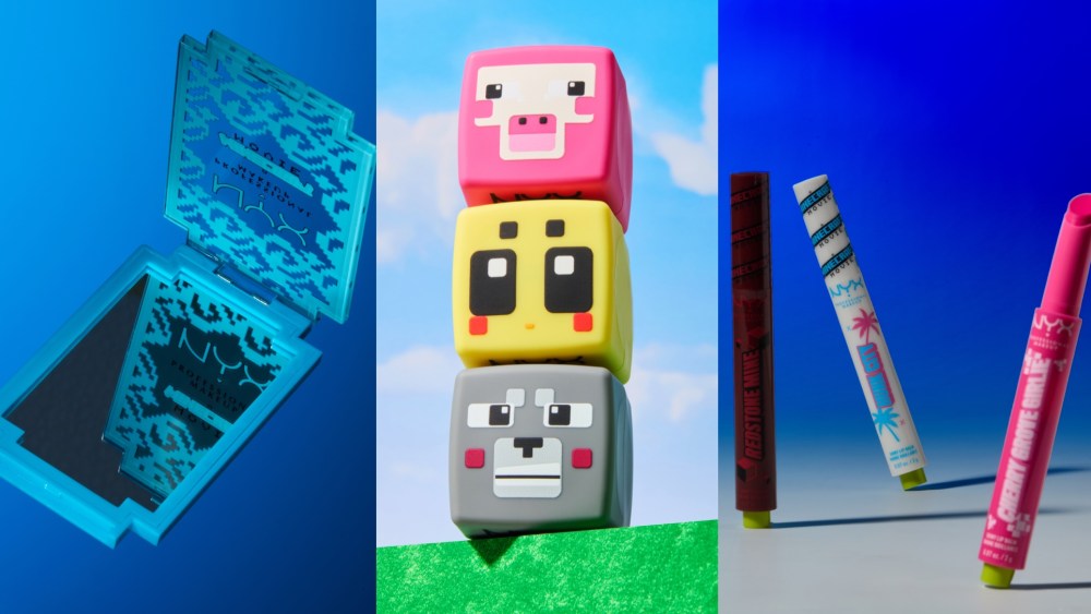 NYX and 'A Minecraft Movie' collaboration.