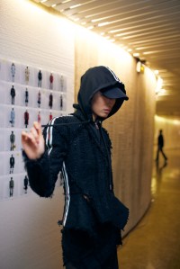 Backstage at Off-White Fall 2025 Ready-to-Wear Collection at Paris Fashion Week