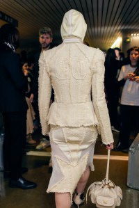 Backstage at Off-White Fall 2025 Ready-to-Wear Collection at Paris Fashion Week