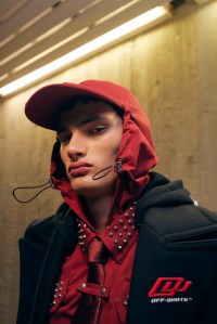 Backstage at Off-White Fall 2025 Ready-to-Wear Collection at Paris Fashion Week