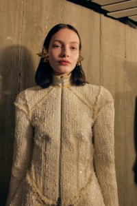 Backstage at Off-White Fall 2025 Ready-to-Wear Collection at Paris Fashion Week