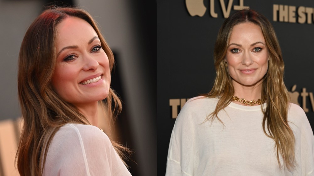 Olivia Wilde at the premiere for "The Studio."