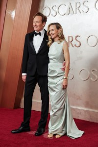 Conan O'Brien and Liza Powel O'Brien