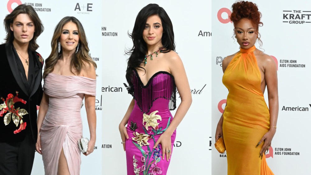 Elton John Oscars Party 2025 Red Carpet Arrivals Photos, Live Updates
