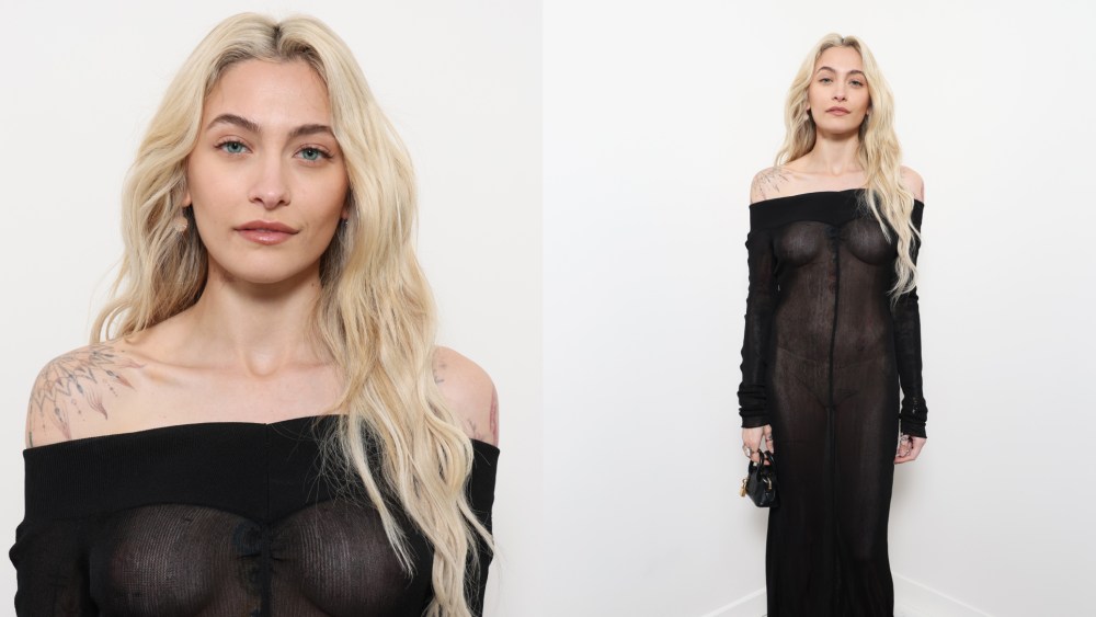 Paris Jackson at Stella McCartney's fall 2025 fashion show on March 5.