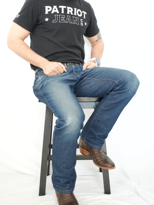Patriot Jean Co., a new direct-to-consumer men’s denim brand, is stepping in to fill the void left in the U.S. market when the denim industry's “big three” shifted their production overseas.
