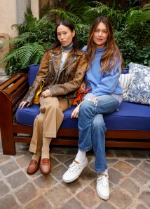 Anne-Victoire Lefevre, Sara Ramén at the Women's Polo FW25 Presentation Cocktail Party held at Ralph's on March 7, 2025 in Paris, France.