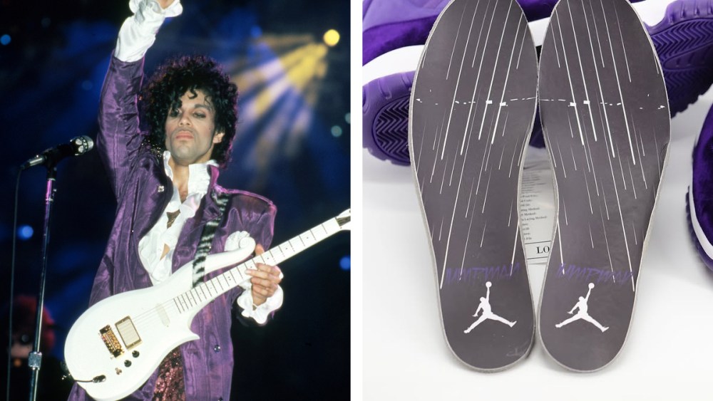 Prince Air Jordan 11 Purple Rain