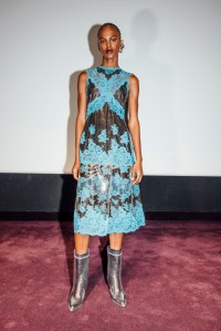Backstage at Rabanne Fall 2025 Ready-to-Wear Collection at Paris Fashion Week