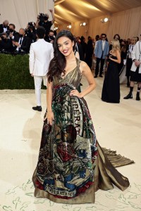 NEW YORK, NEW YORK - SEPTEMBER 13: Rachel Zegler attends The 2021 Met Gala Celebrating In America: A Lexicon Of Fashion at Metropolitan Museum of Art on September 13, 2021 in New York City. (Photo by Dimitrios Kambouris/Getty Images for The Met Museum/Vogue )