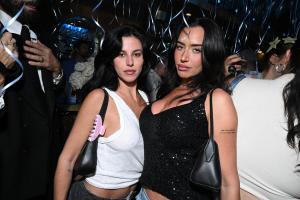 Victoria Villarroel, Anastasia Karanikolaou at Reformation x Devon Lee Carlson Party at La Dolce Vita on March 28, 2025 in Los Angeles, California.