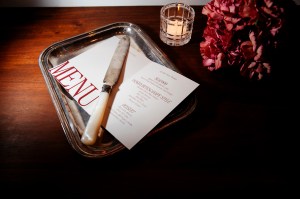 The scene at the Rouje & Helena Christensen Dinner
