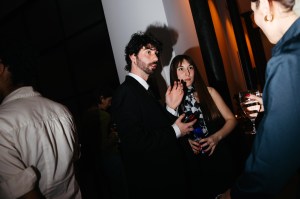 The scene at the Rouje & Helena Christensen Dinner