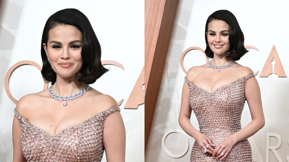 Selena Gomez, Ralph Lauren, Erin Walsh, red carpet, Oscars, Academy Awards, 2025