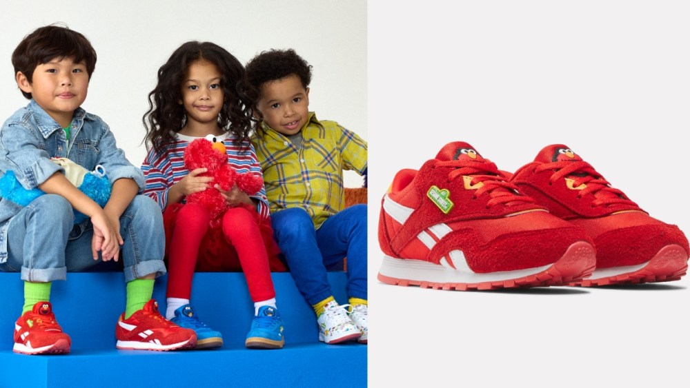 Reebok Launches Playful Kids’ Sesame Street Sneaker Collection