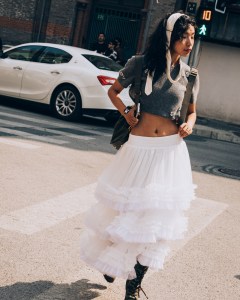 Street Style at Shanghai Fashion Week 2025
