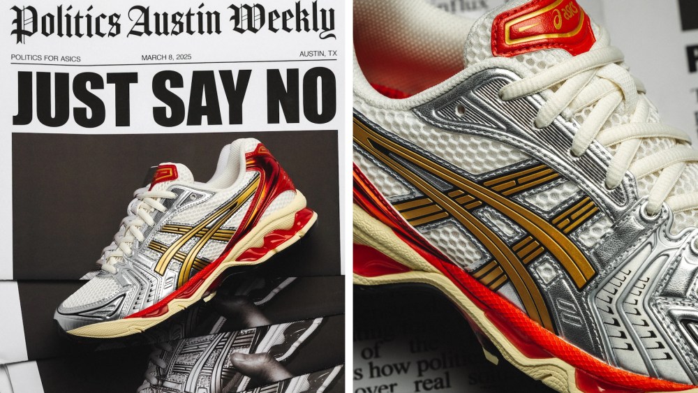 Sneaker Politics Asics Gel-Kayano 14 Just Say No