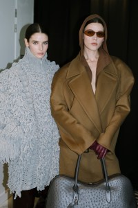 Backstage at Stella McCartney Fall 2025 Ready-to-Wear Collection at Paris Fashion Week