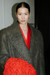 Backstage at Stella McCartney Fall 2025 Ready-to-Wear Collection at Paris Fashion Week