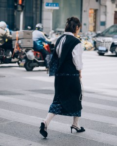 Street Style at Shanghai Fashion Week 2025