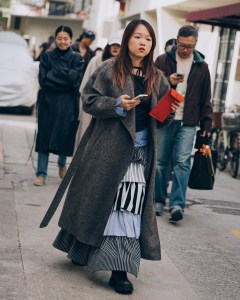 Street Style at Shanghai Fashion Week 2025