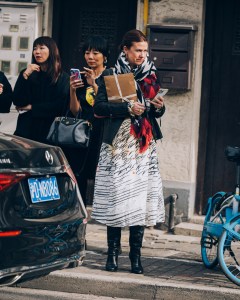 Street Style at Shanghai Fashion Week 2025