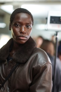 Backstage at Tom Ford Fall 2025 Ready-to-Wear Collection at Paris Fashion Week