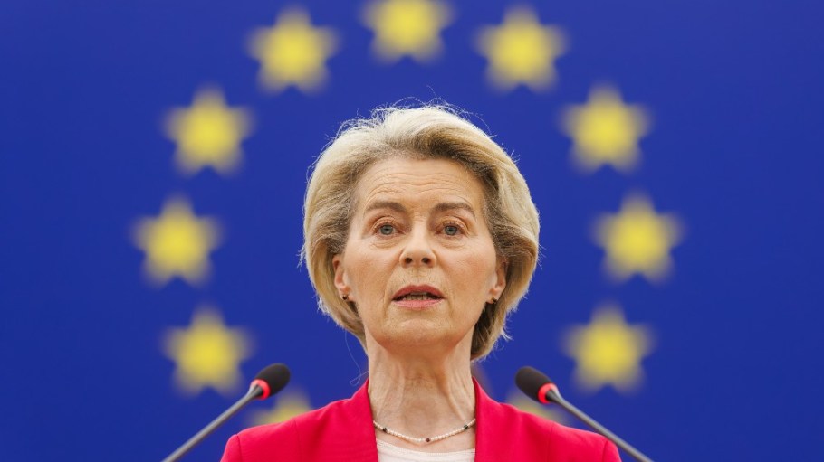 Ursula von der Leyen, President of the European Commission, on March 11.