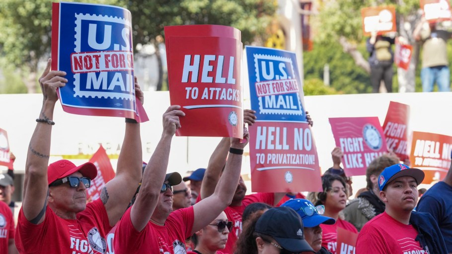 On Tuesday, multiple labor groups will hold a rally on Capitol Hill, calling on Congress to ensure that the USPS remains an independent agency.