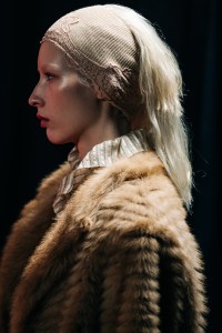 Backstage at Valentino Fall 2025 Ready-to-Wear Collection at Paris Fashion Week