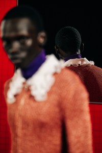 Backstage at Valentino Fall 2025 Ready-to-Wear Collection at Paris Fashion Week