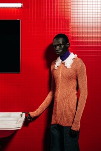 Backstage at Valentino Fall 2025 Ready-to-Wear Collection at Paris Fashion Week
